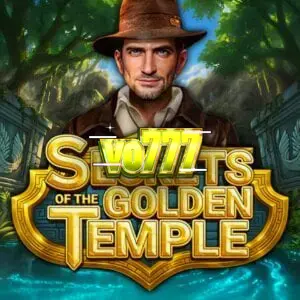Tampilan visual Secrets of the Golden Temple dengan struktur gulungan unik dan elemen emas.